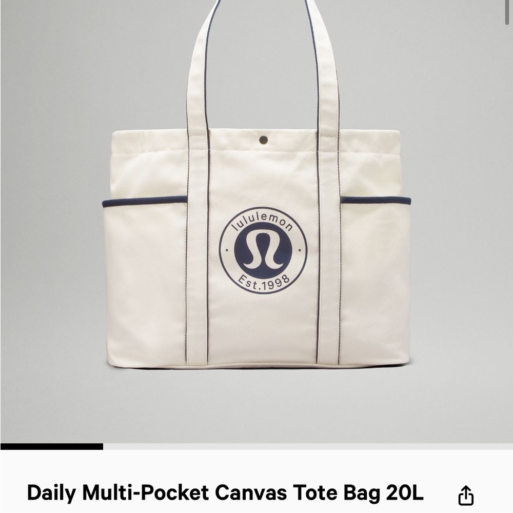 *USED* lululemon tote bag